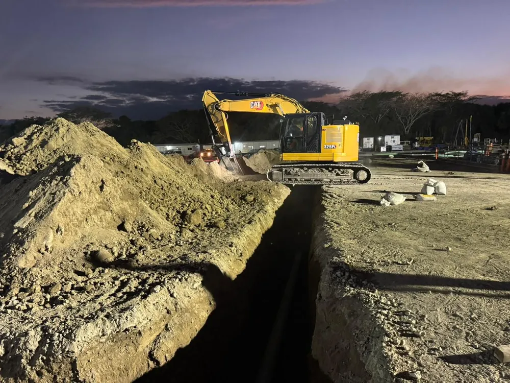Línea de conducción de hidrocarburos construida por GR Cárdenas